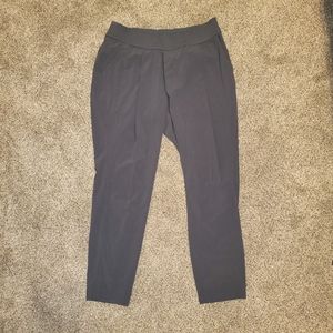 Gray trousers